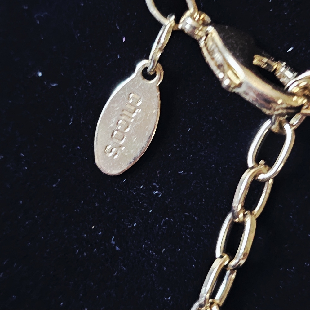 Chico's Tan and Cream Layered Necklace - Picture 3 of 4